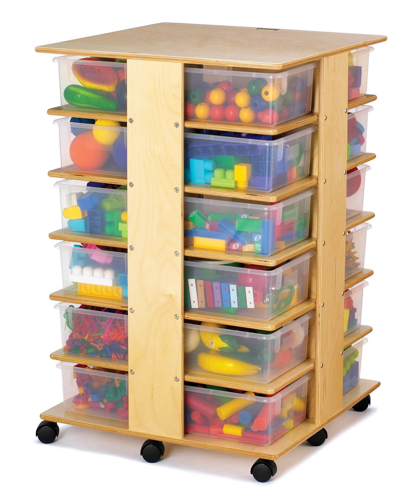 24 Tub Tower by Jonti-Craft® - Clear or Color Tubs