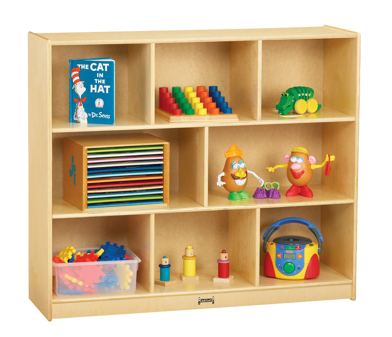 Super-Sized or Mega Single Mobile Toy Storage Bookshelf by Jonti-Craft