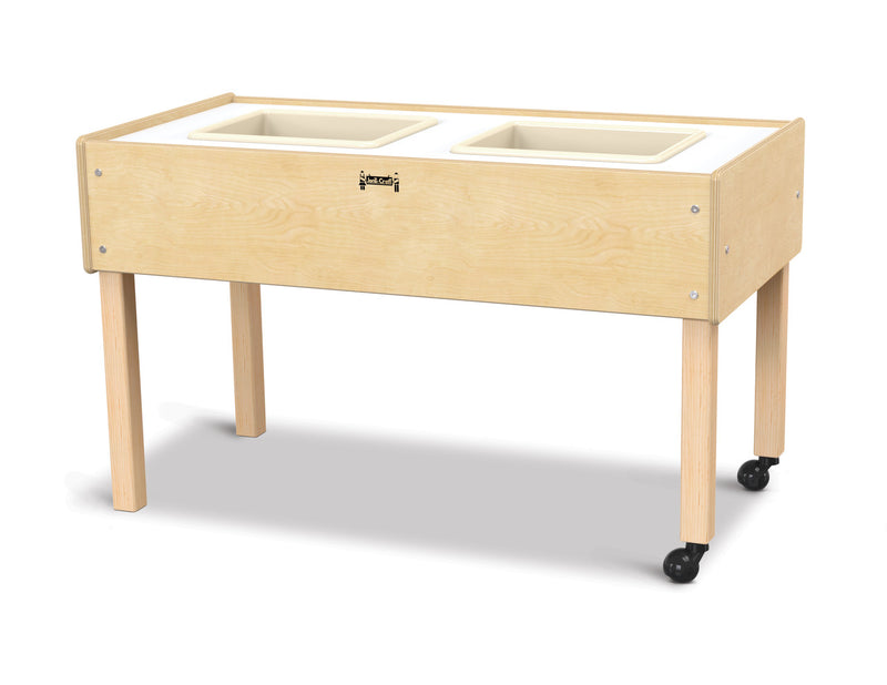 2 TUB SENSORY PLAY TABLE TODDLER OR STANDARD HEIGHT by Jonti-Craft®