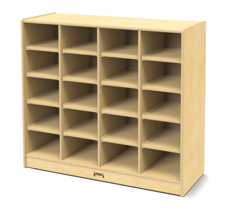 20 Cubbie-Tray Mobile Unit by Jonti-Craft® - Clear, Color or No Trays