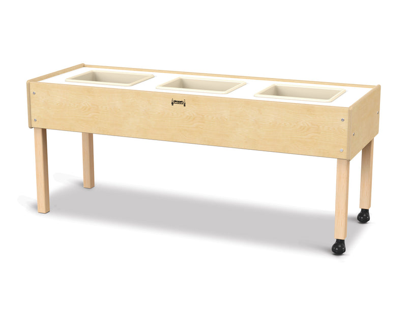 3 TUB SENSORY PLAY TABLE TODDLER OR STANDARD HEIGHT by Jonti-Craft