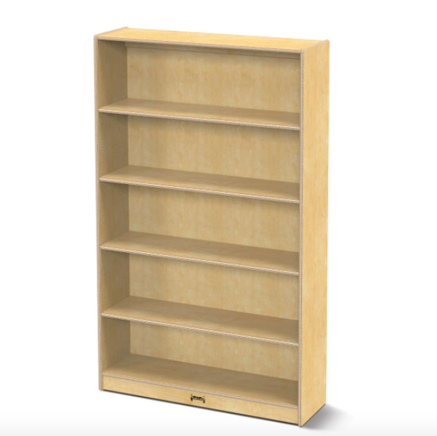 Jonti-Craft Bookcase With Adjustable Shelves - Tall 60" High - 0972JC