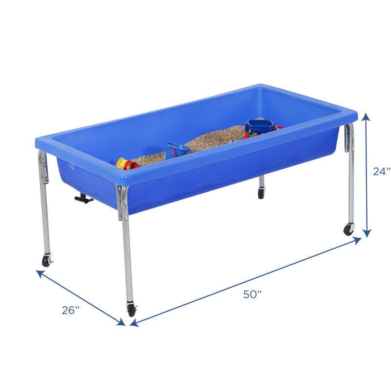 Large Sensory Activity Table with Lid - 18" or 24" Height Options
