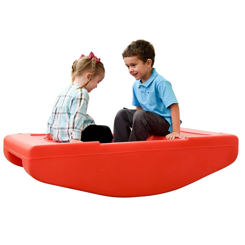 Red Rocking Teeter-Totter & Toddler Bridge