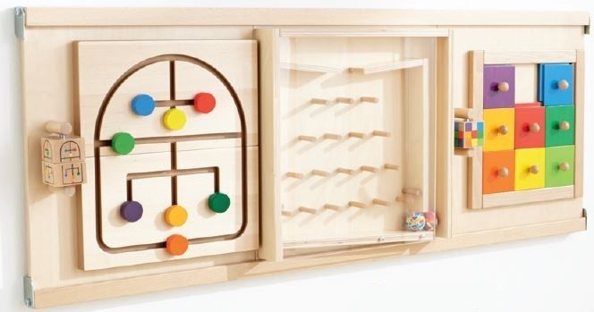 HABA Pro Set of Upper and Lower Sensory Wall Panel Guide Rails