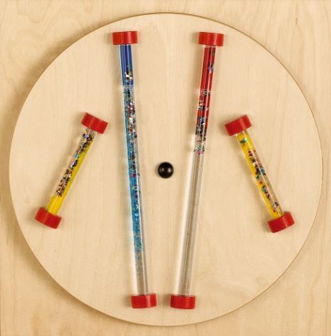 HABA Pro Glitter Rods Sensory Wall Activity Panel