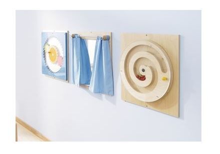 HABA Pro Turning Spiral with Balls Sensory Wall Activity Panel