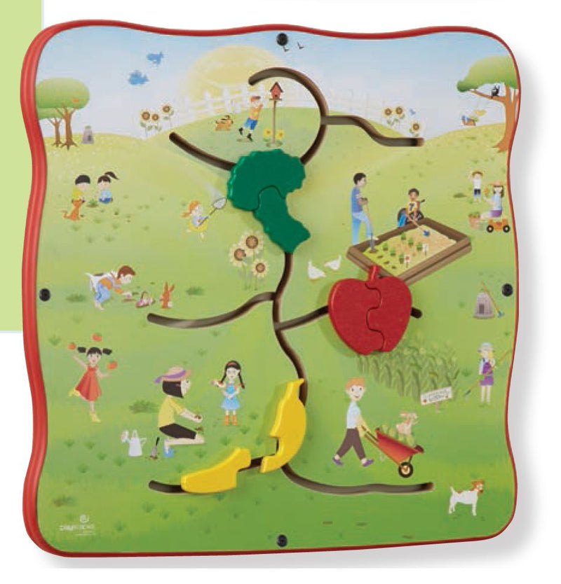 Playscapes Community Garden Wall Activity