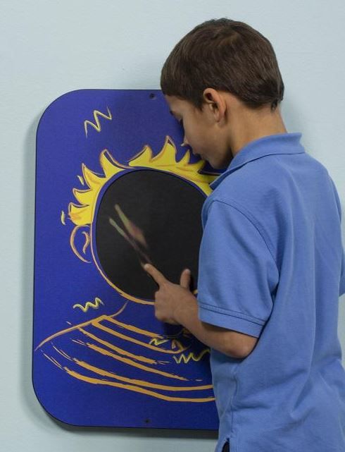 Playsa Face Magic Design Activities Wall Panel - Girl & Boy Designs