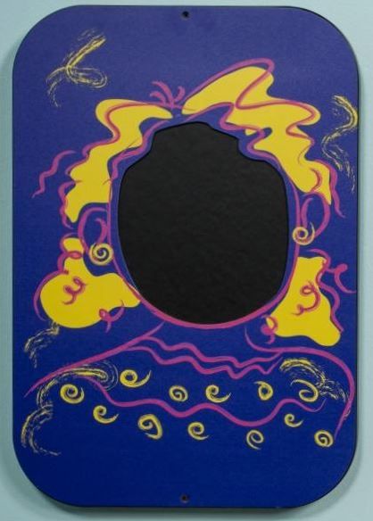 Playsa Face Magic Design Activities Wall Panel - Girl & Boy Designs