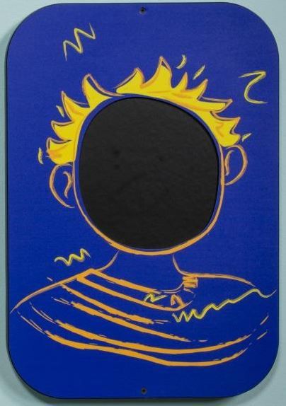 Playsa Face Magic Design Activities Wall Panel - Girl & Boy Designs