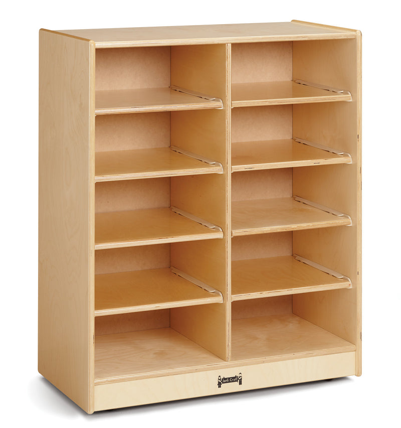 10 Tub Mobile Storage by Jonti-Craft® - Clear or Color Trays