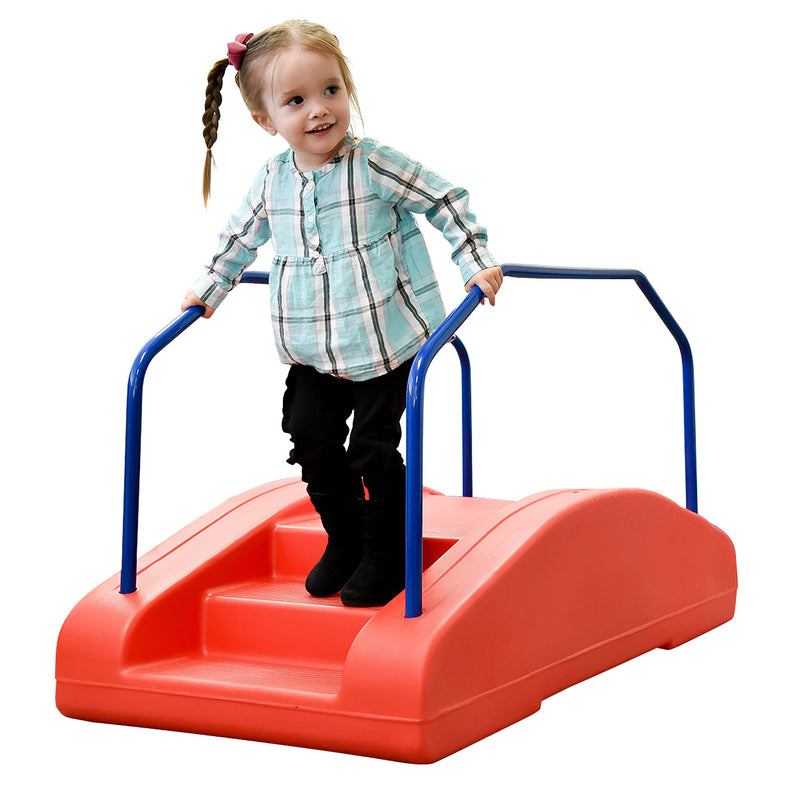 Red Rocking Teeter-Totter & Toddler Bridge