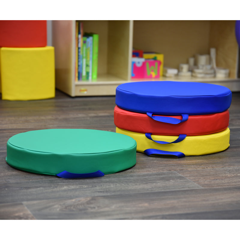 Set of 4 Cushions w/Handles - Square or Round Options