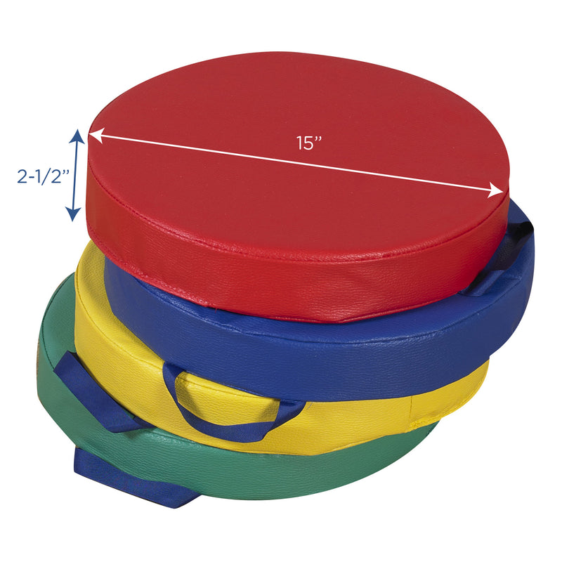 Set of 4 Cushions w/Handles - Square or Round Options