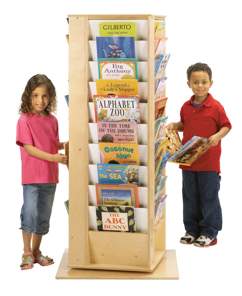 REVOLVING LITERACY TOWER SMALL OR LARGE by Jonti-Craft