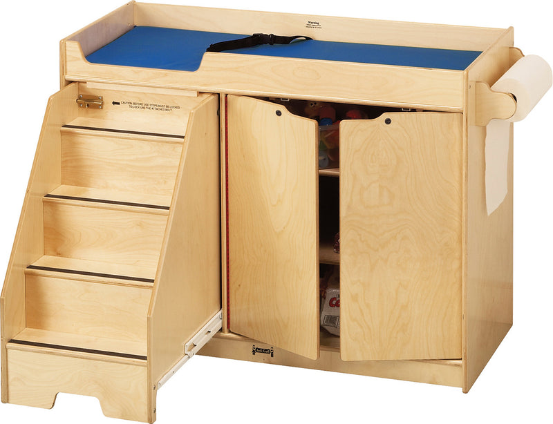 Diaper Changing Table with Stairs by Jonti-Craft