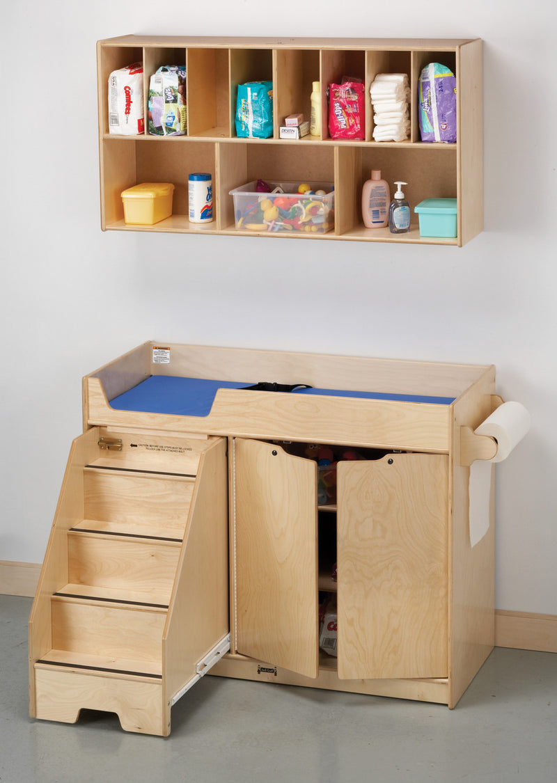 Diaper Changing Table with Stairs by Jonti-Craft