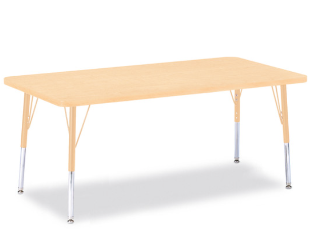 Jonti-Craft Rectangle Activity Table – 30" x 60"
