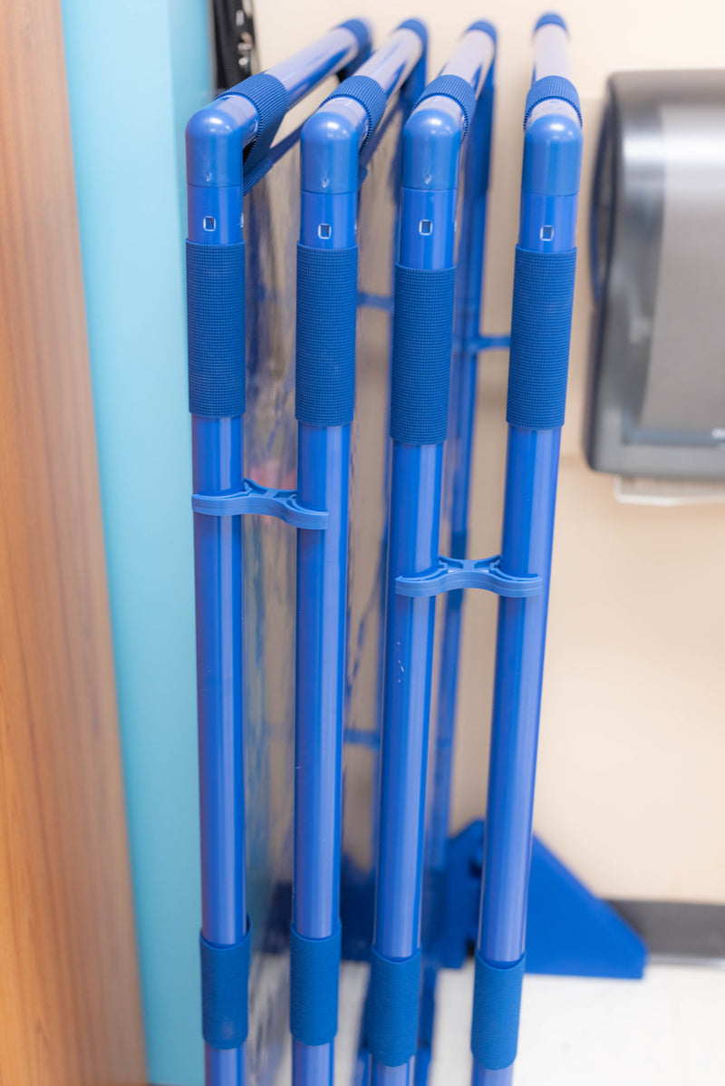 Clear Rectangular PlayPanel Room Dividers- Single & Set of Four Options