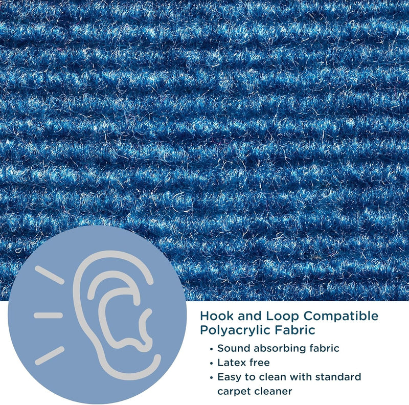 Sound Sponge® Quiet Divider® Wall - 48"H by 6' or 10' Length - Multiple Color Options