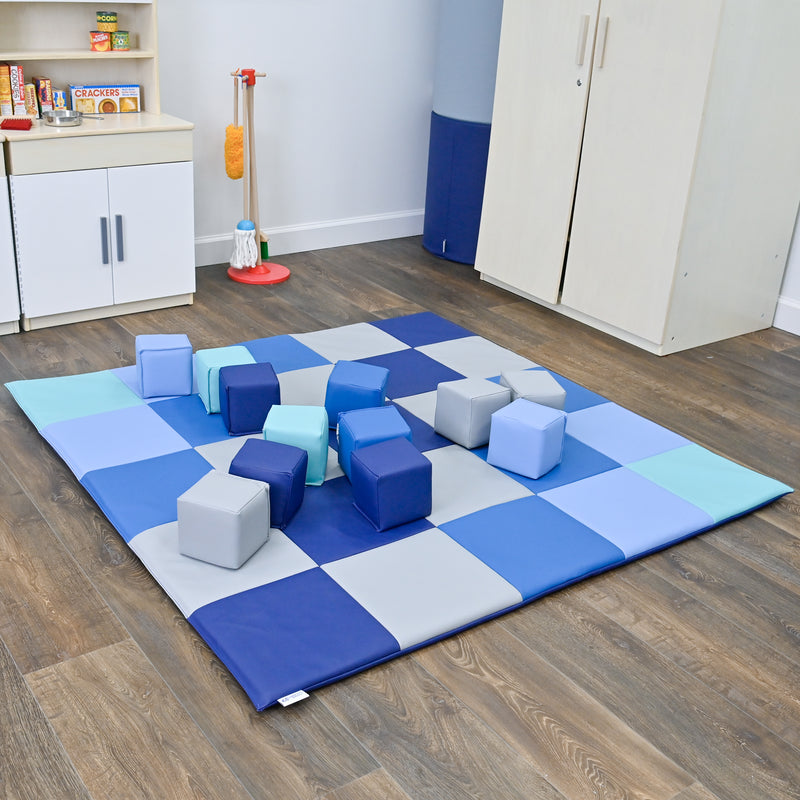 Children's Factory Patchwork Mat & Block Set