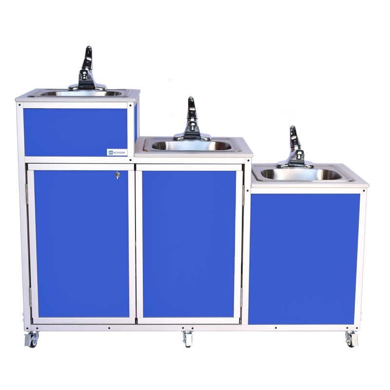 Monsam PSE-0123 Three Level Portable Sink