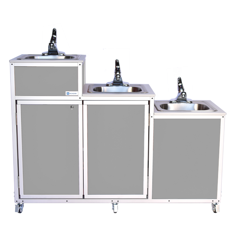 Monsam PSE-0123 Three Level Portable Sink