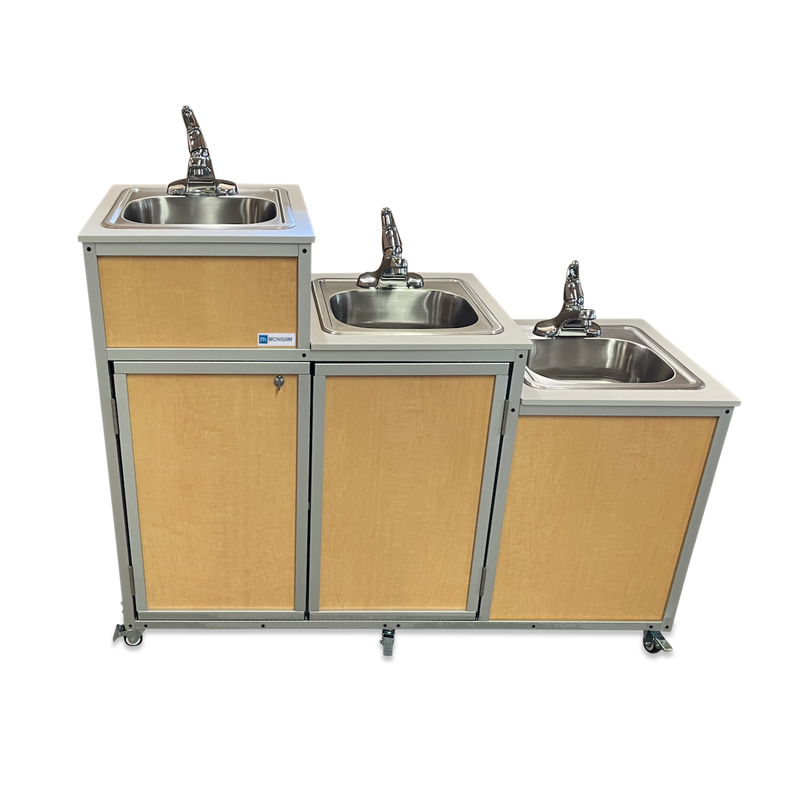 Monsam PSE-0123 Three Level Portable Sink