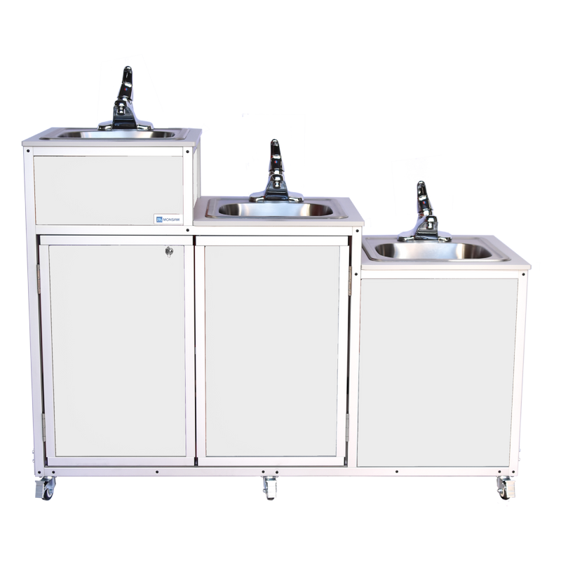 Monsam PSE-0123 Three Level Portable Sink