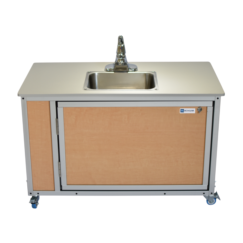 Monsam PSE-2006I Toddler Single Basin Portable Sink 22" Height