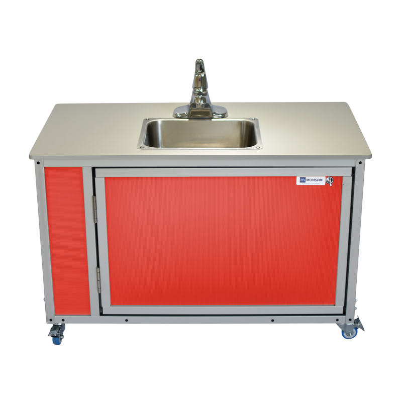 Monsam PSE-2006I Toddler Single Basin Portable Sink 22" Height