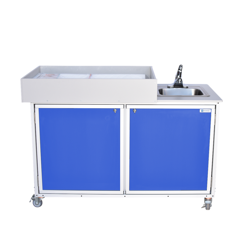 Monsam PSE-2010 Diaper Changing Station with Portable Sink 31" H
