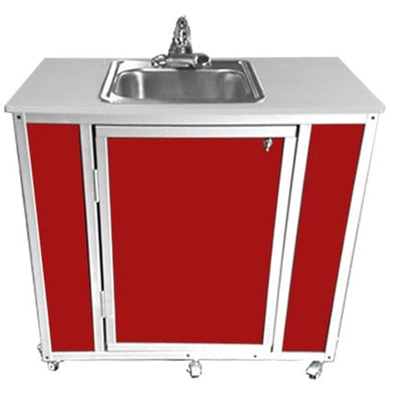 Monsam NS-007 NSF Certified Single Basin Portable Sink 30" H