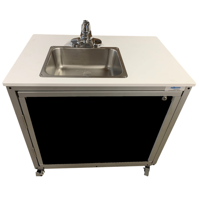 Monsam PSE-2006B Battery Powered Portable Sink 26" H - Cold Water Only