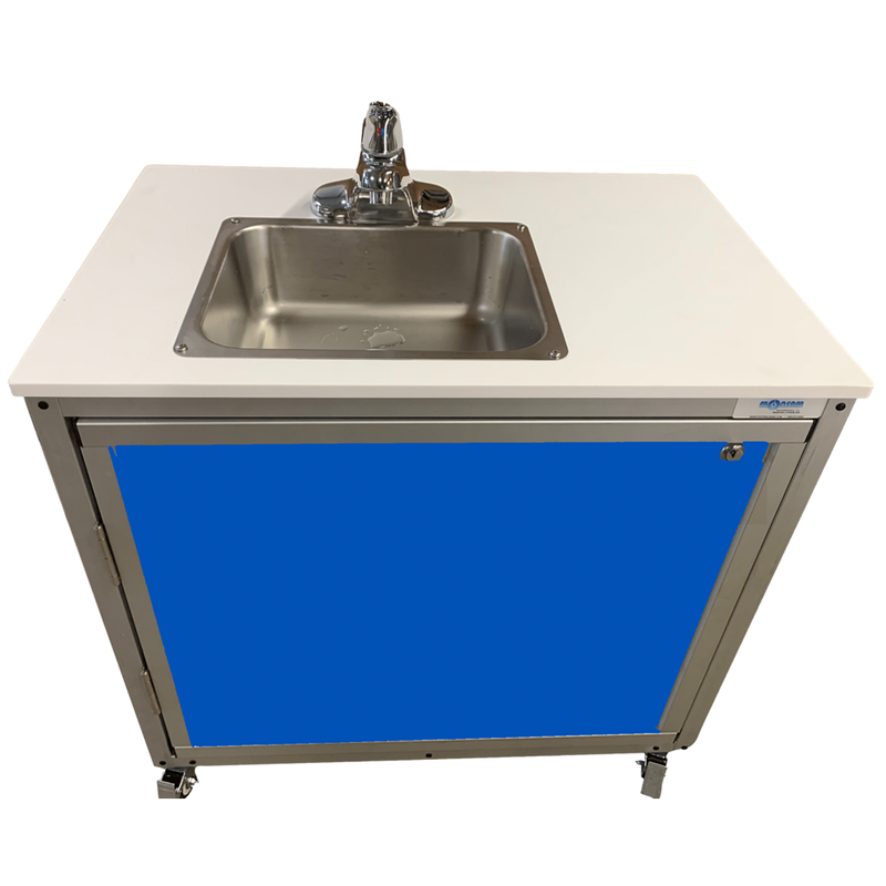 Monsam PSE-2006B Battery Powered Portable Sink 26" H - Cold Water Only