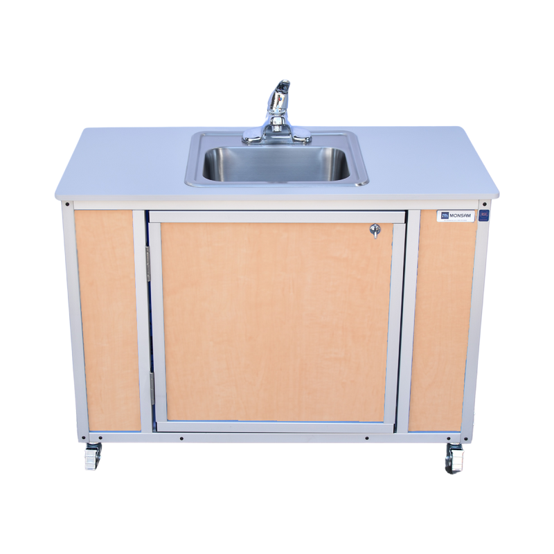Monsam NS-006 NSF Certified Single Basin Portable Sink 25" Height