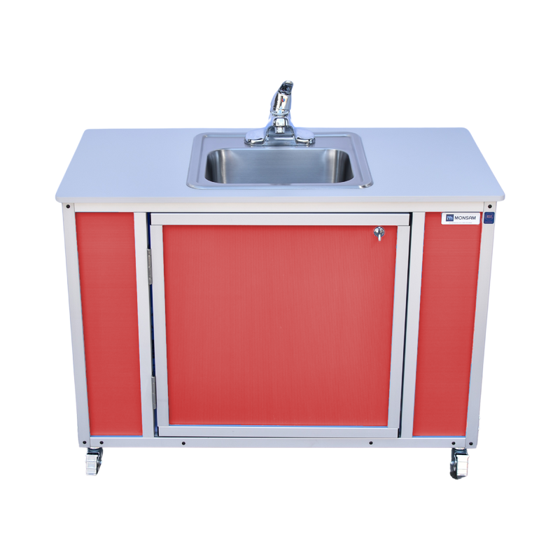 Monsam NS-006 NSF Certified Single Basin Portable Sink 25" Height