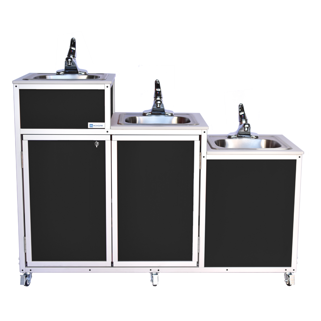 Monsam PSE-0123 Three Level Portable Sink