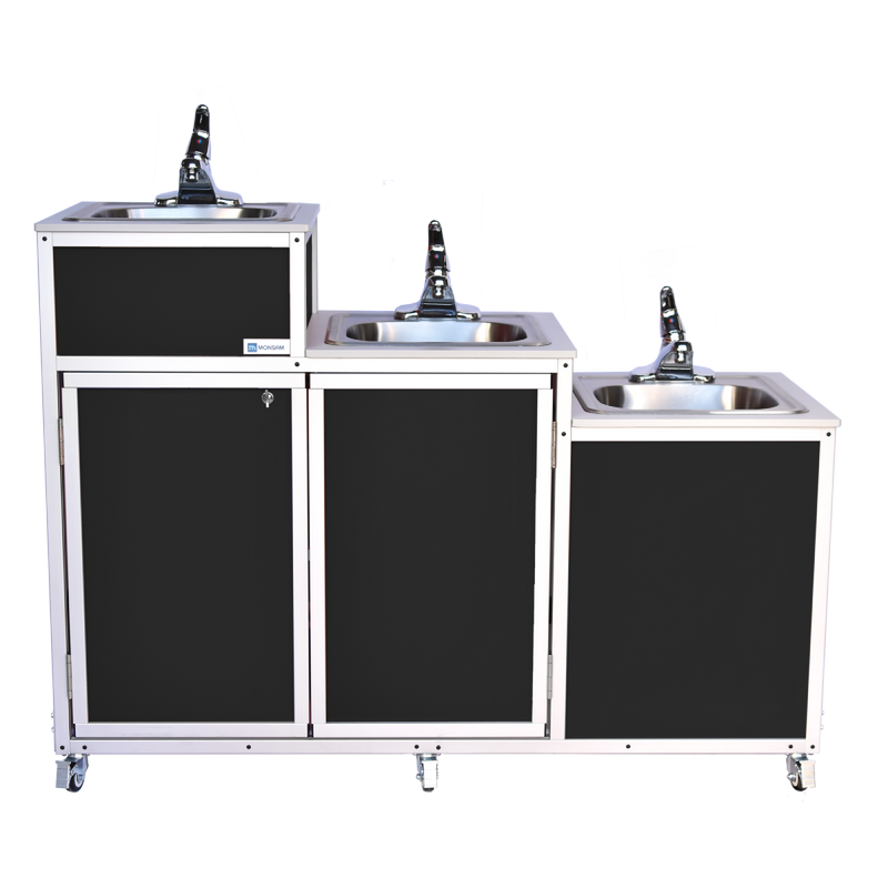 Monsam PSE-0123 Three Level Portable Sink