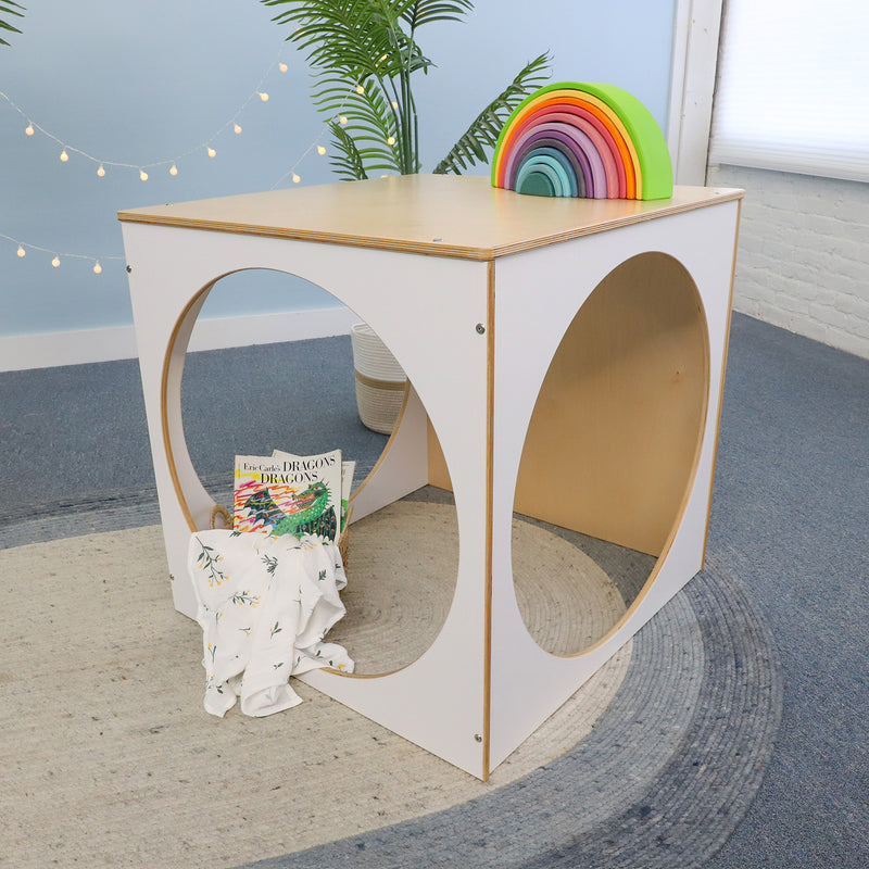 elevated™ Play House Cube - White - WB1920