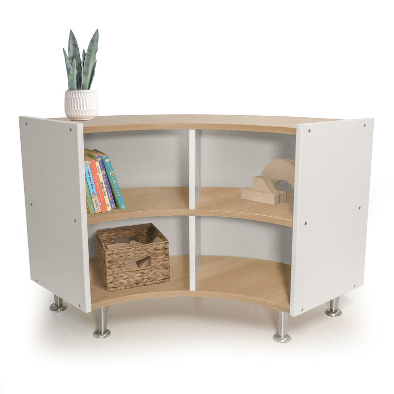 elevated™ Curve Out Storage Cabinet 27H - WB1921