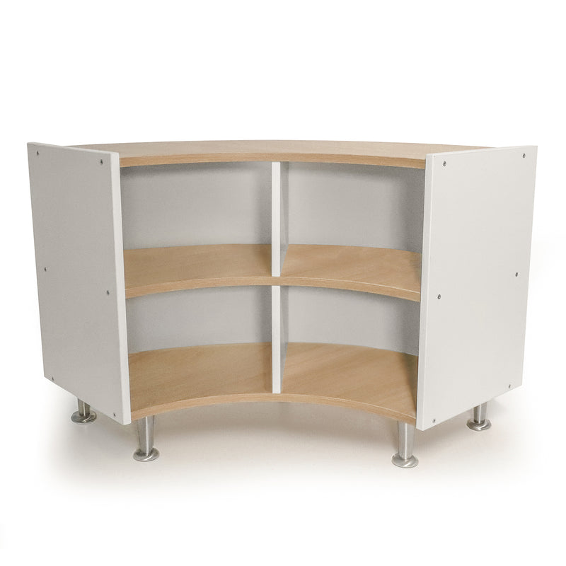 elevated™ Curve Out Storage Cabinet 27H - WB1921