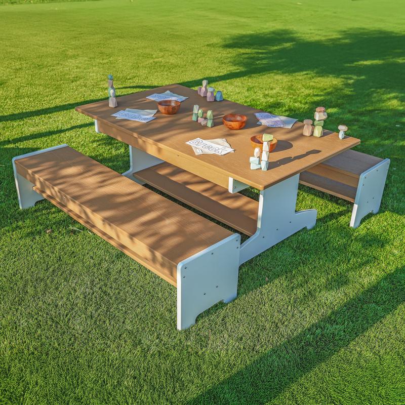 outdoorED™ Table and Two Bench Set
