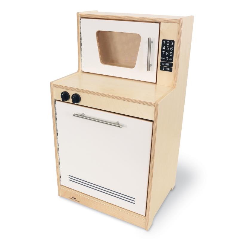 Whitney Brothers Contemporary Kitchen Ensemble - White or Natural