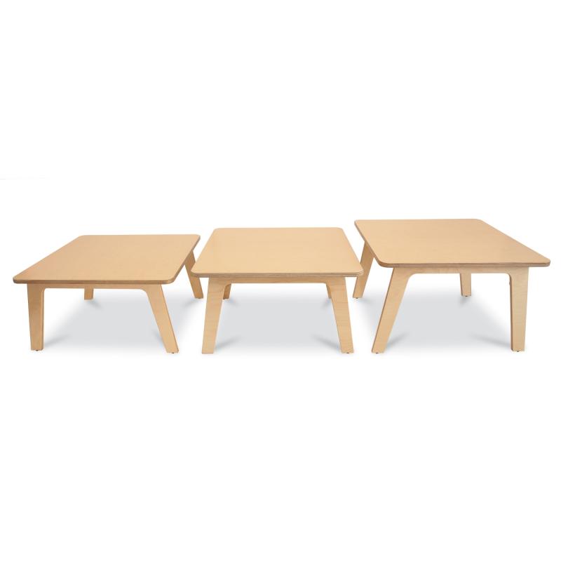 Whitney Plus Square  Table - 18", 20", or 22" Table Height Options