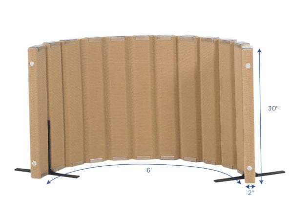 Angeles AB8400NT Sound Sponge® Quiet Divider® 30" by 6' Wall