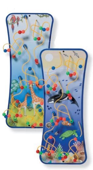 Playscapes Seascape or Animal Families Wall Maze