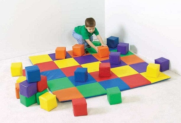 Children's Factory Blocks Primary Toddler Baby Blocks (Set of 12)