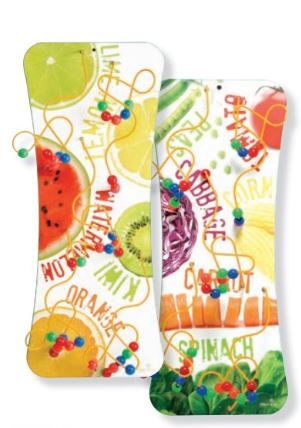 Playscapes Veggies or Fruit Wall Maze